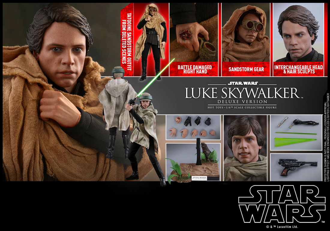 Star Wars / Episode VI Return Of The Jedi - Luke Skywalker (Endor Version) [With Bonus Accessories]