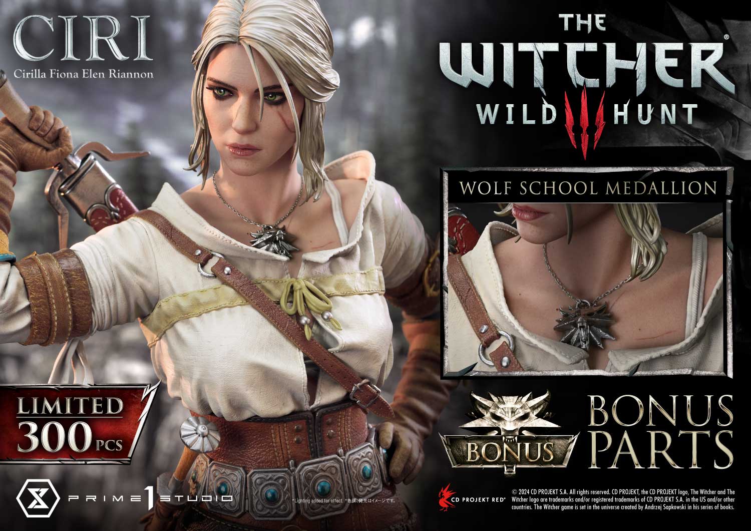 3: Wild Hunt Ciri Fiona Elen Riannon