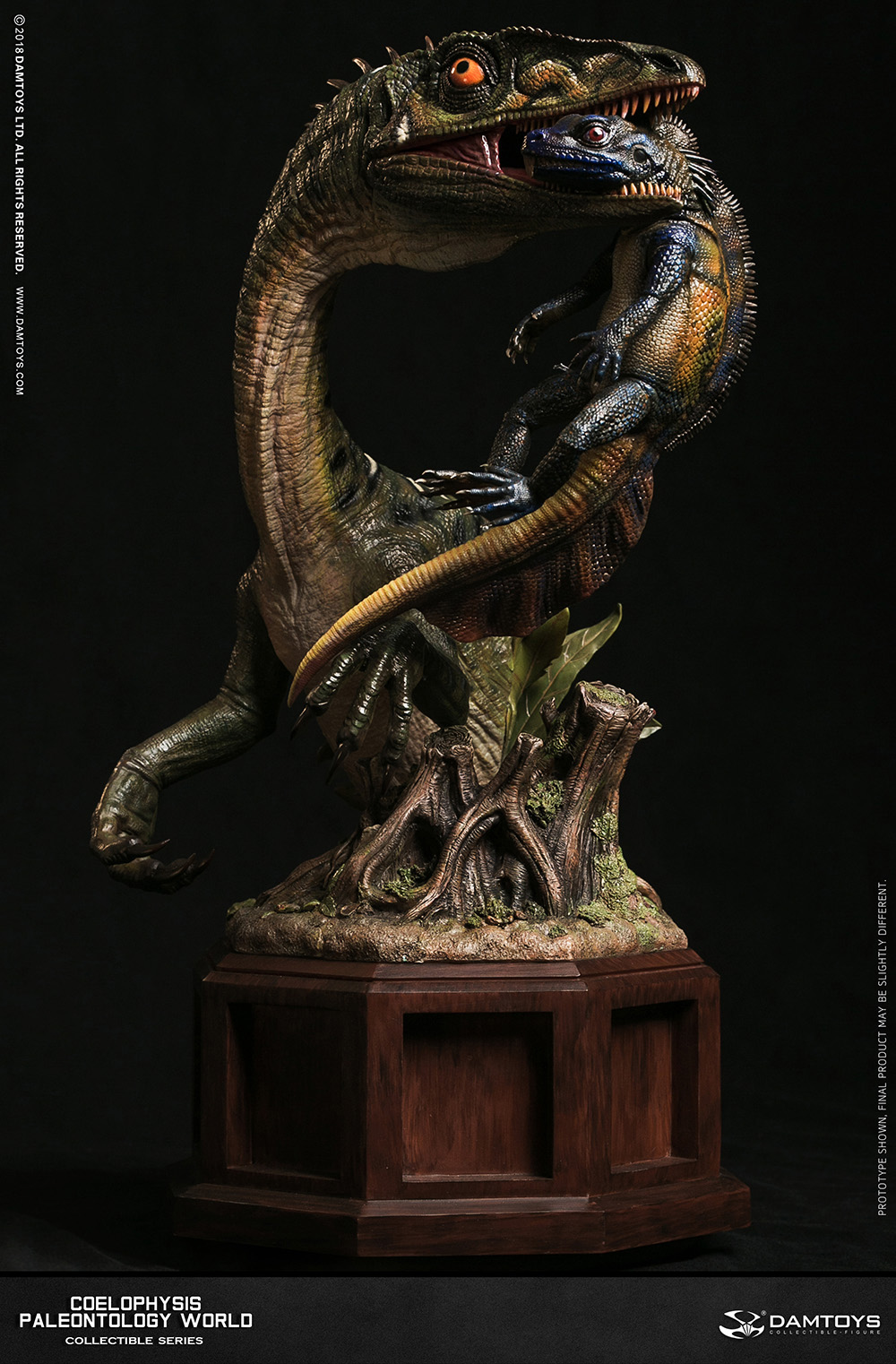 Coelophysis Collector's Statue - MUS008 A/B