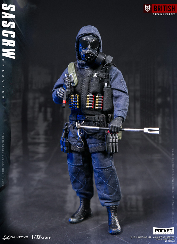 British Special Air Service Counter Terrorism Squadron Commando