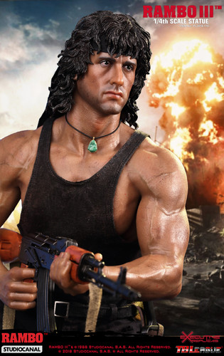 Rambo III Premium Statue