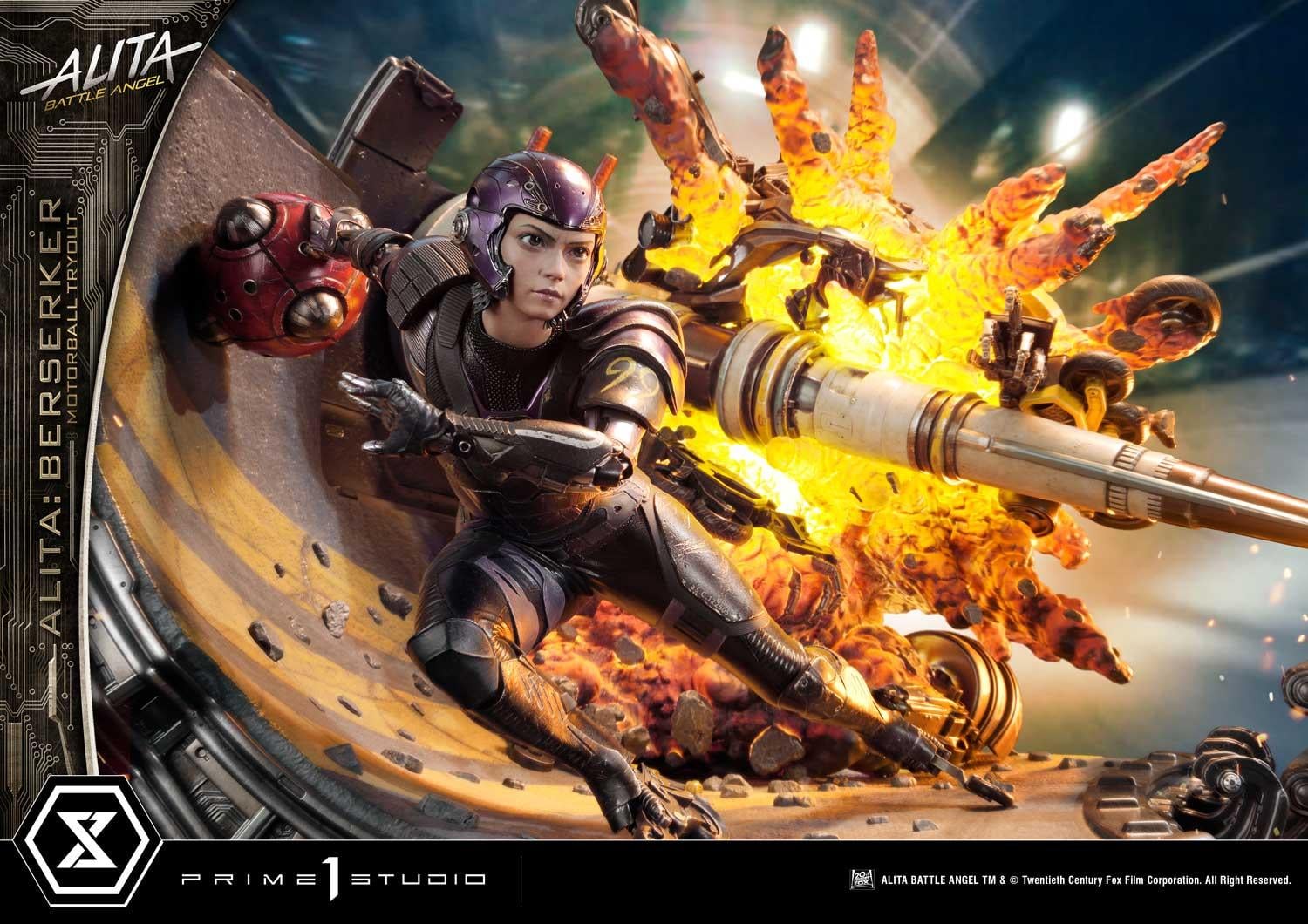 Alita: Battle Angel (Film) Alita: Berserker Motorball Tryout