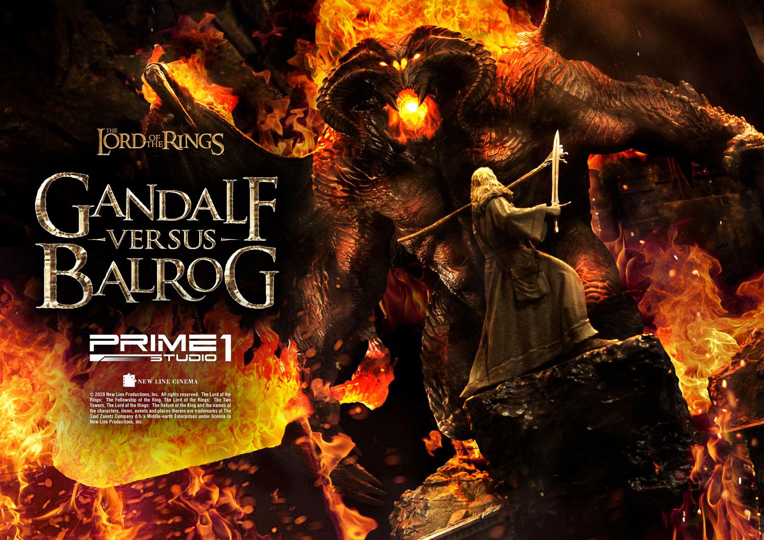 Gandalf Versus Balrog EX Version