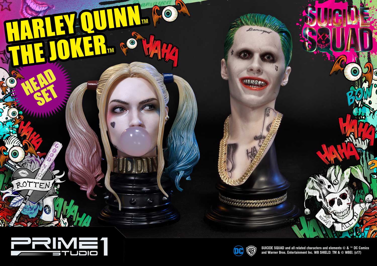 Suicide Squad (Film) Harley Quinn & The Joker HeadSet