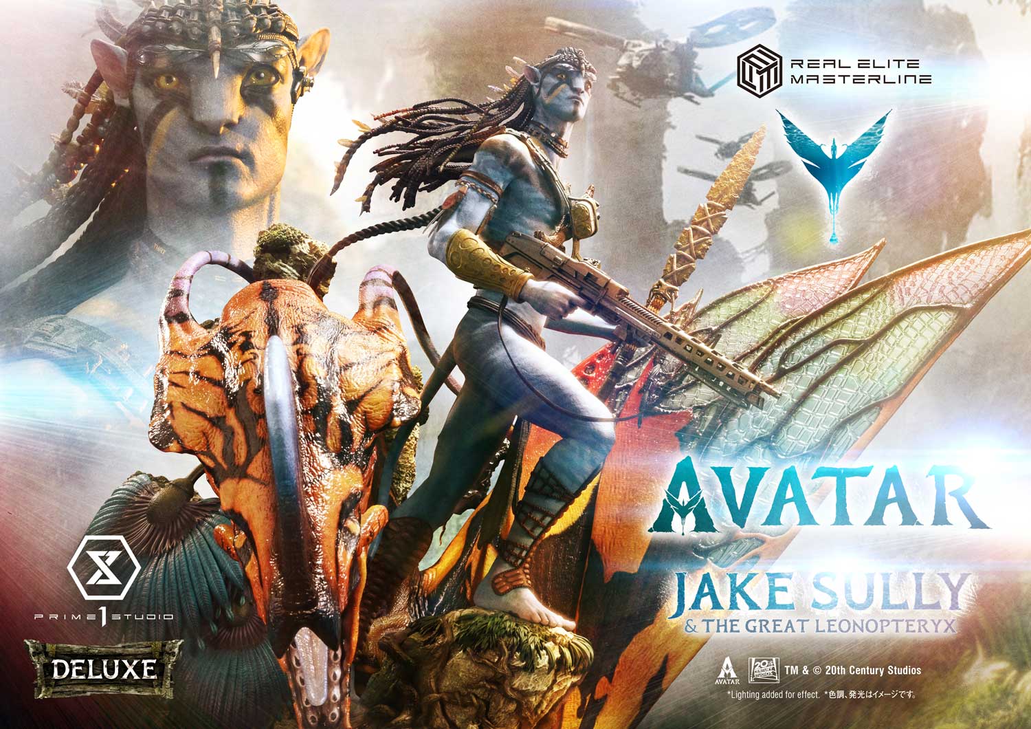 Jake Sully & The Great Leonopteryx Avatar Legacy Collection DX