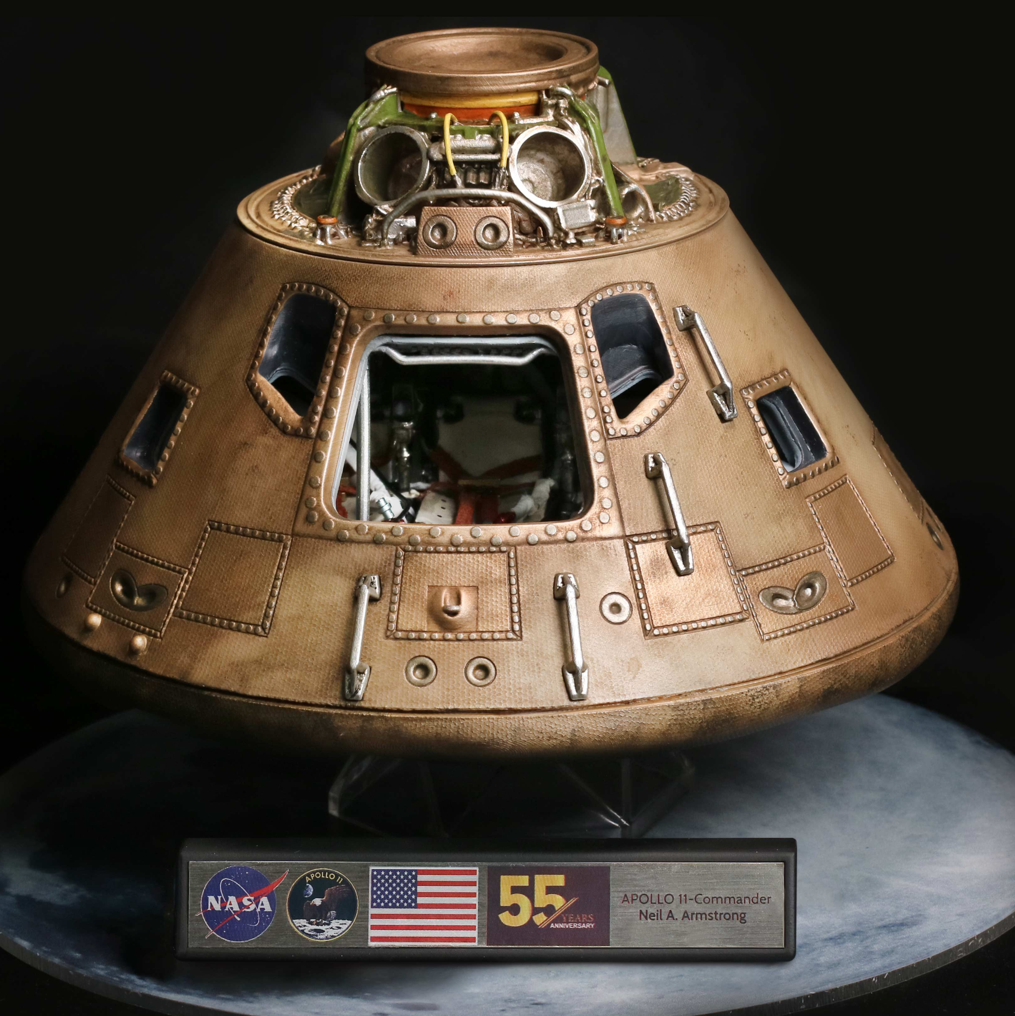 scale Apollo11 Command Module (DX)