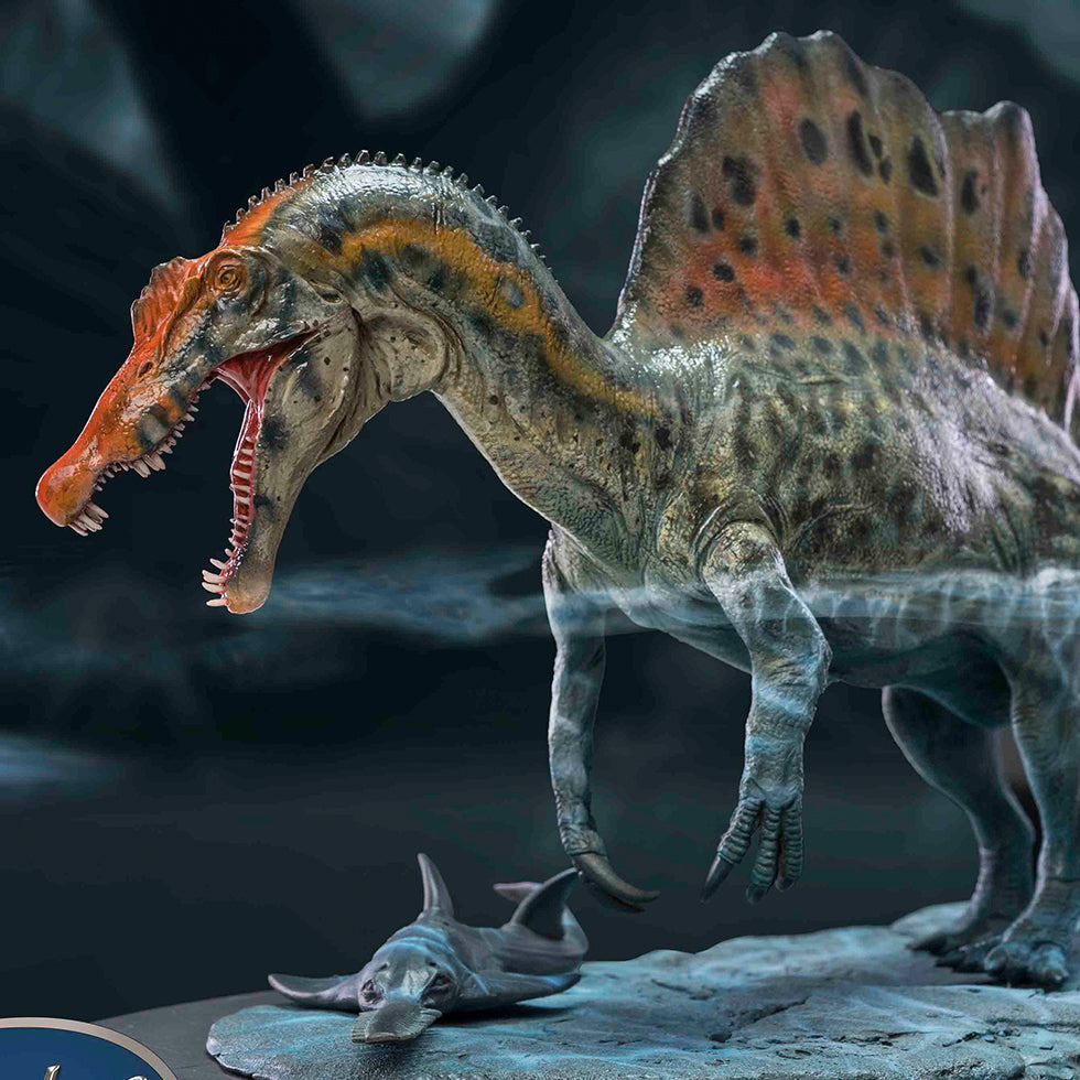 Spinosaurus "Sea painting"(DX Ver) with Fossil