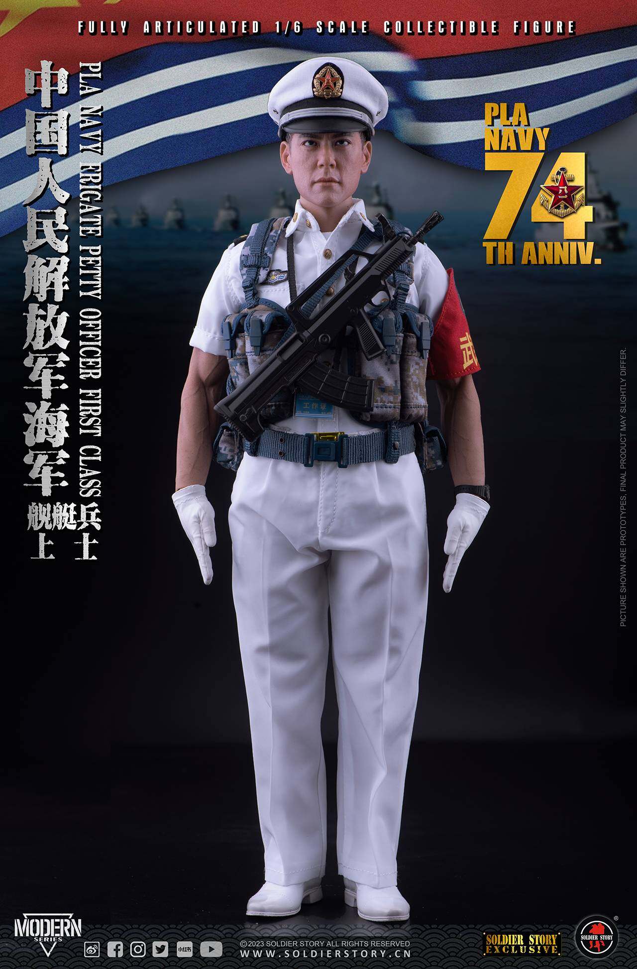 【SOLD OUT】PLA Navy - Petty Officer First Class "Wang Guo Dong"-SOLDIER STORY 2023 Online Exclusive