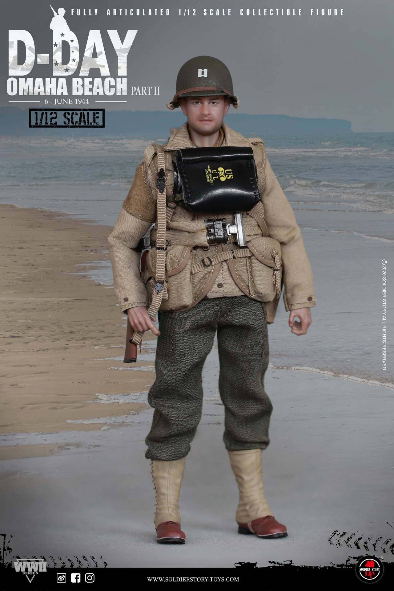WWII US. 2nd Ranger Battalion "Captain"