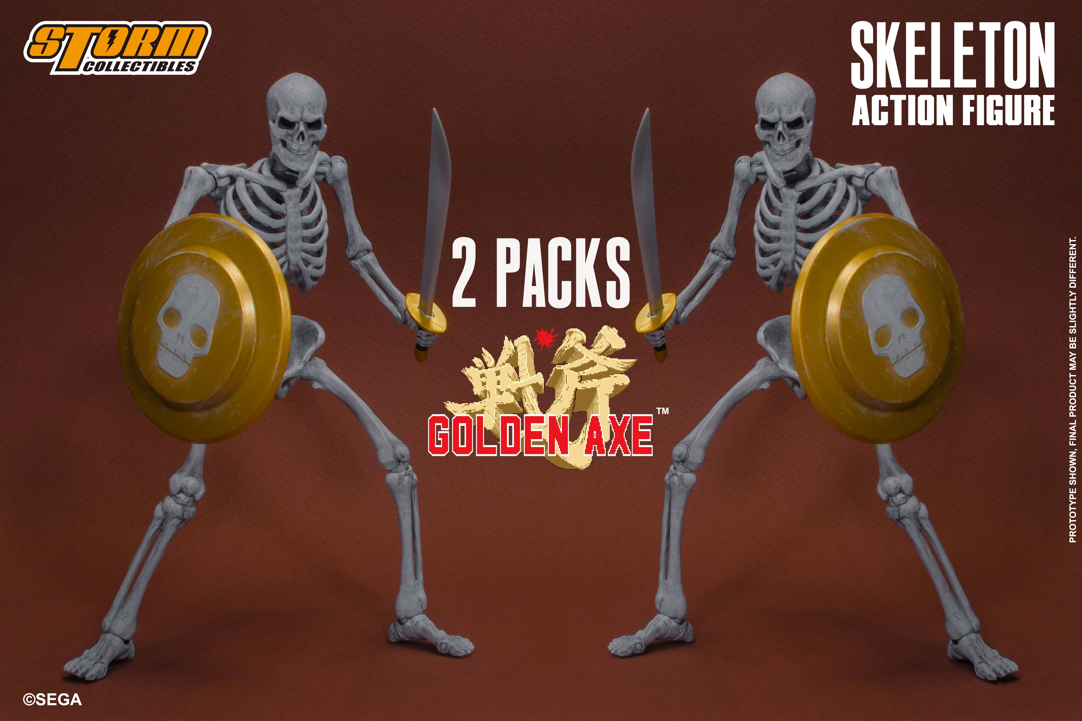 Skeleton Two Packs - Golden Axe