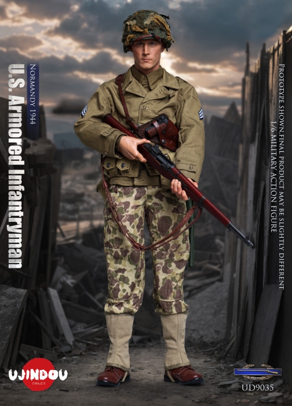 US Armored Infantryman Normandy 1944