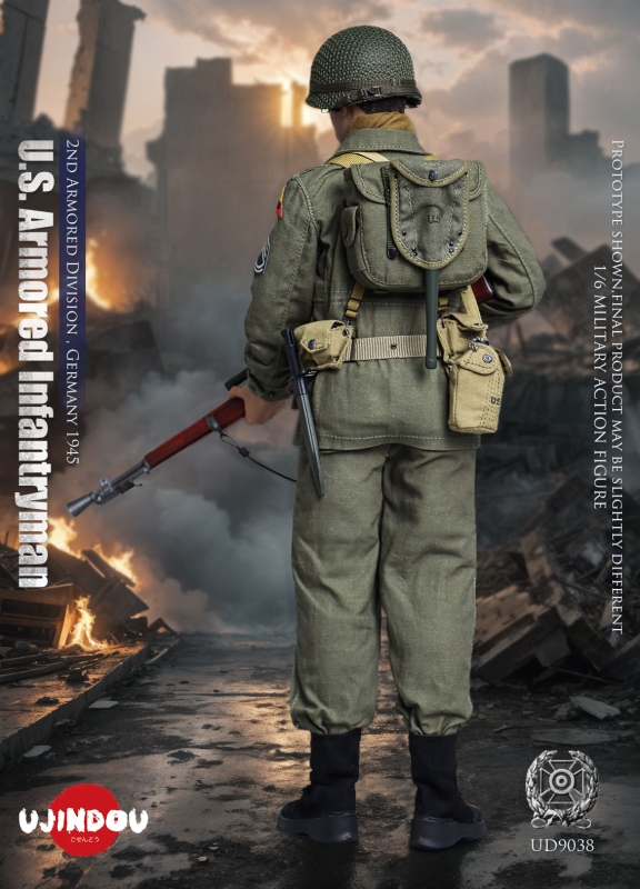 2nd Armored Division Germany 1945 - U.S. Army Armored Infantryman