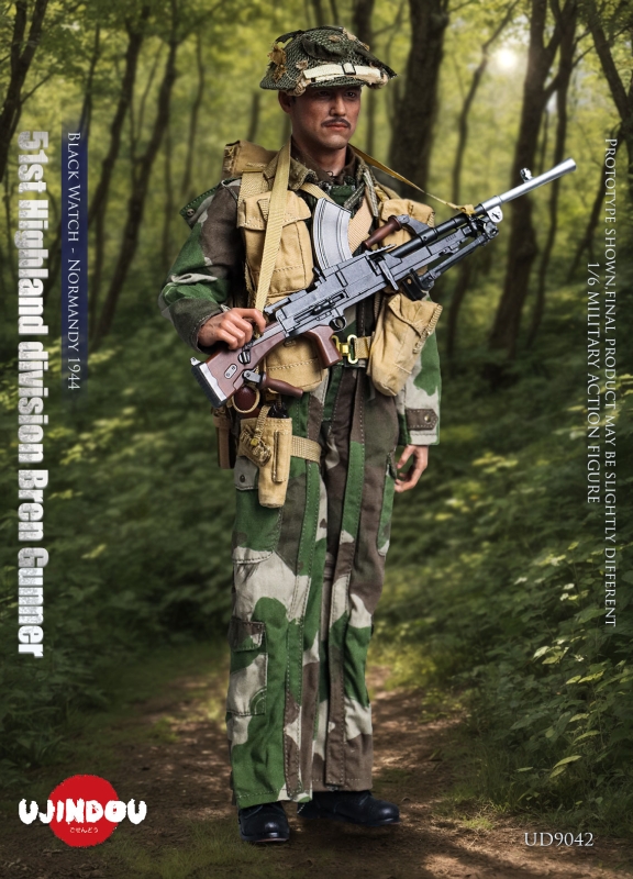 Black Watch Normandy 1944 - 51st Highland Division Bren Gunner