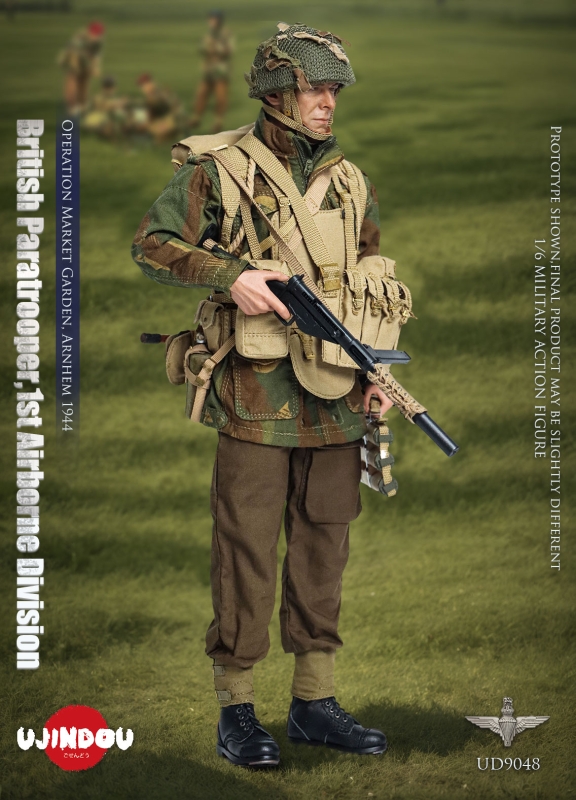 Operation Market Garden Arnhem 1944 - British Paratrooper 1st Airborne Division
