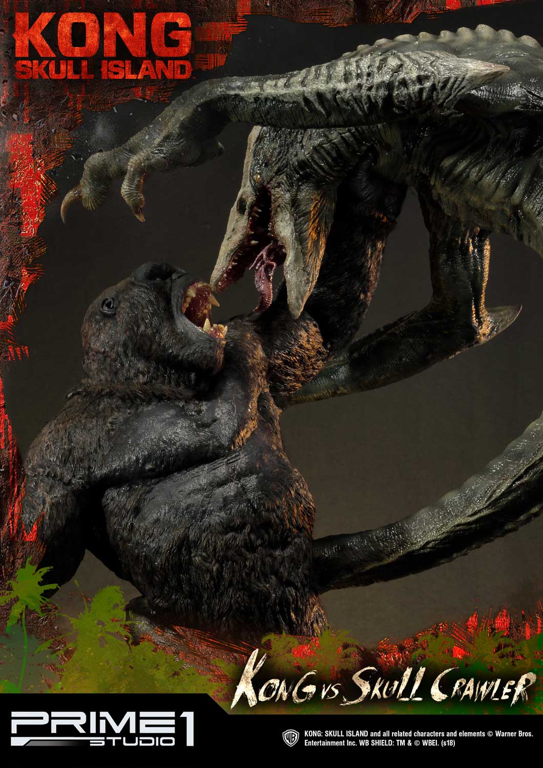Kong: Skull Island (Film) Kong vs Skull Crawler Deluxe Version