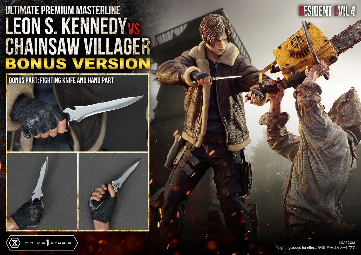 4 Leon S. Kennedy versus Chainsaw Villager