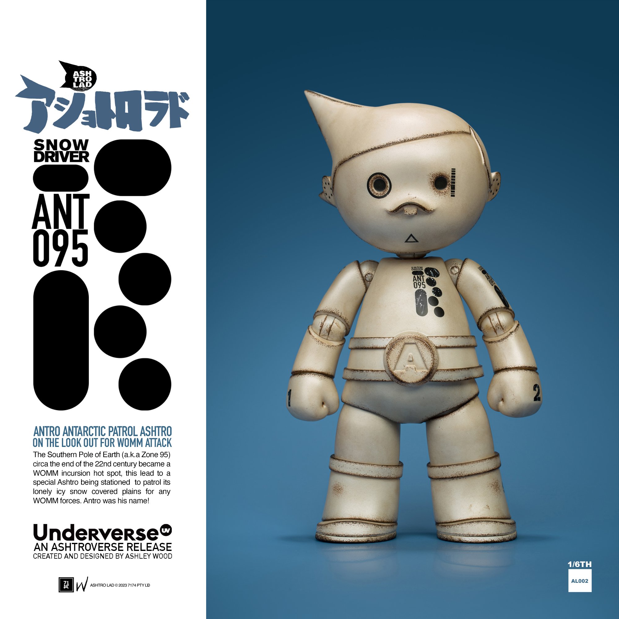 ANTRO ANTARCTIC PATROL ASHTRO LAD