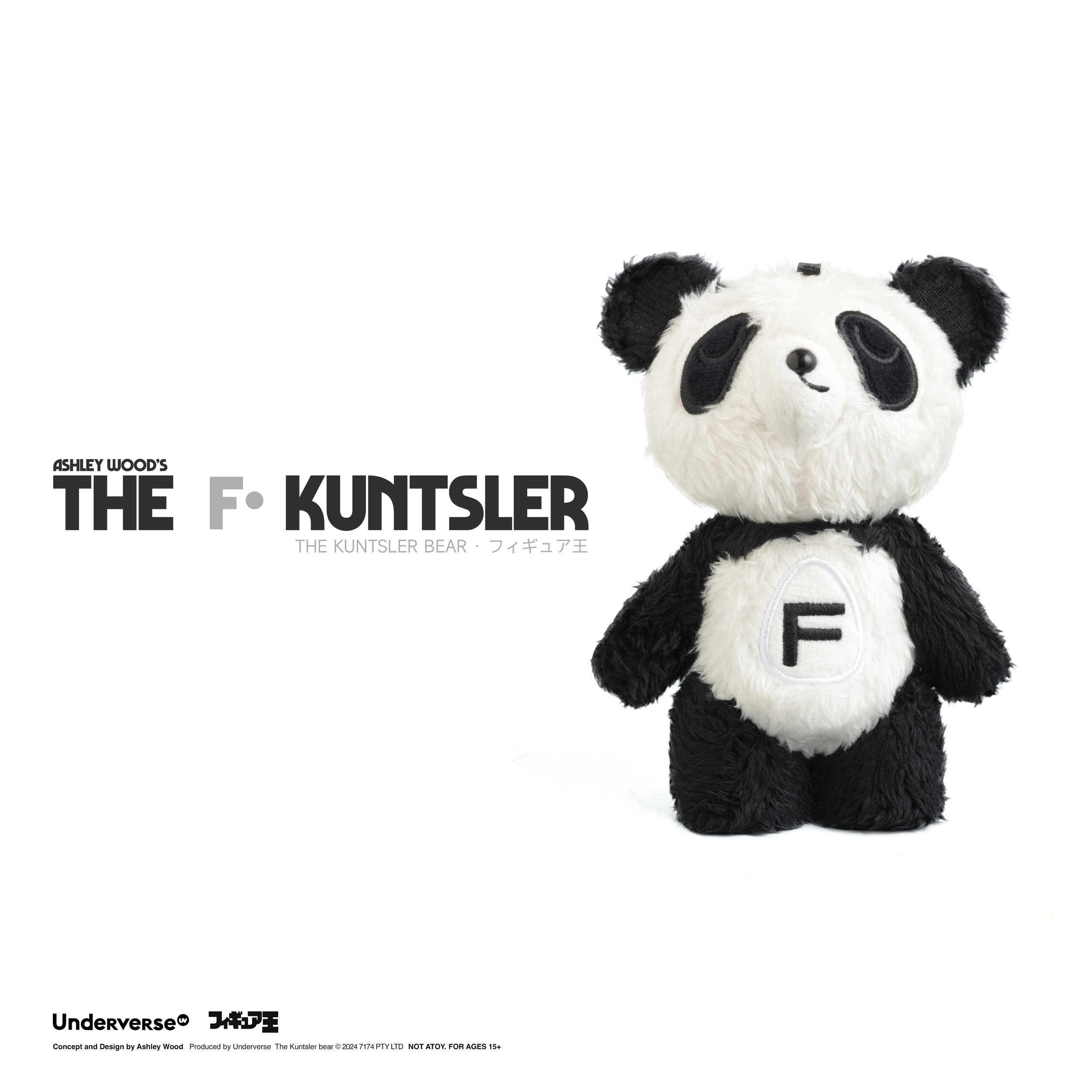 ASHLEY WOOD'S THE F- KUNTSLER BEAR