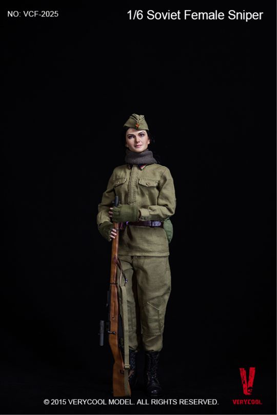 Soviet Female Sniper