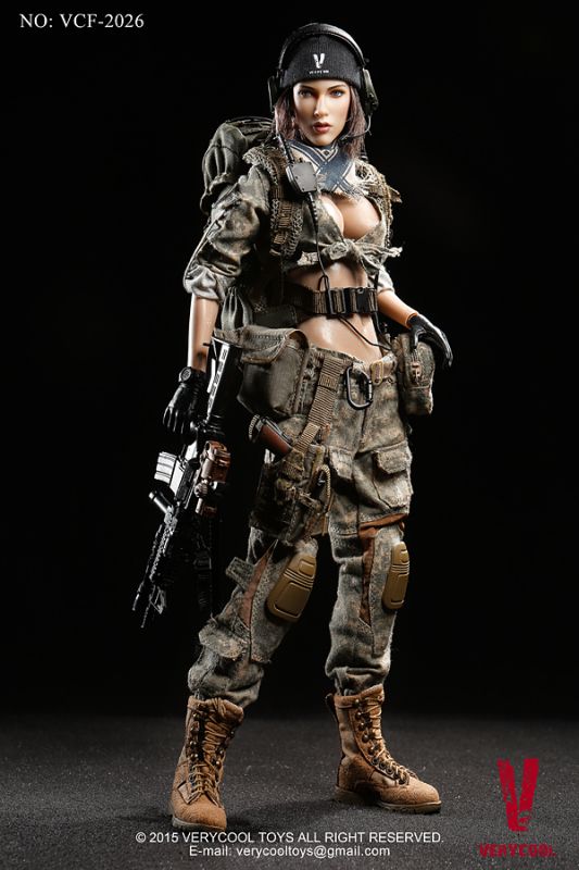 Female Shooter (Camo Version)