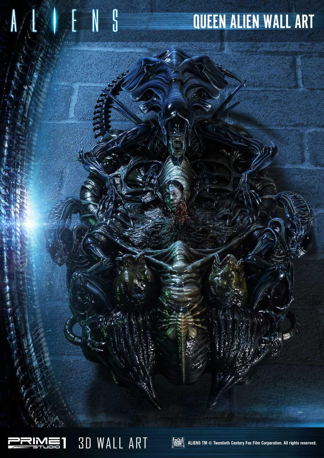 Aliens (Film) Queen Alien Wall Art