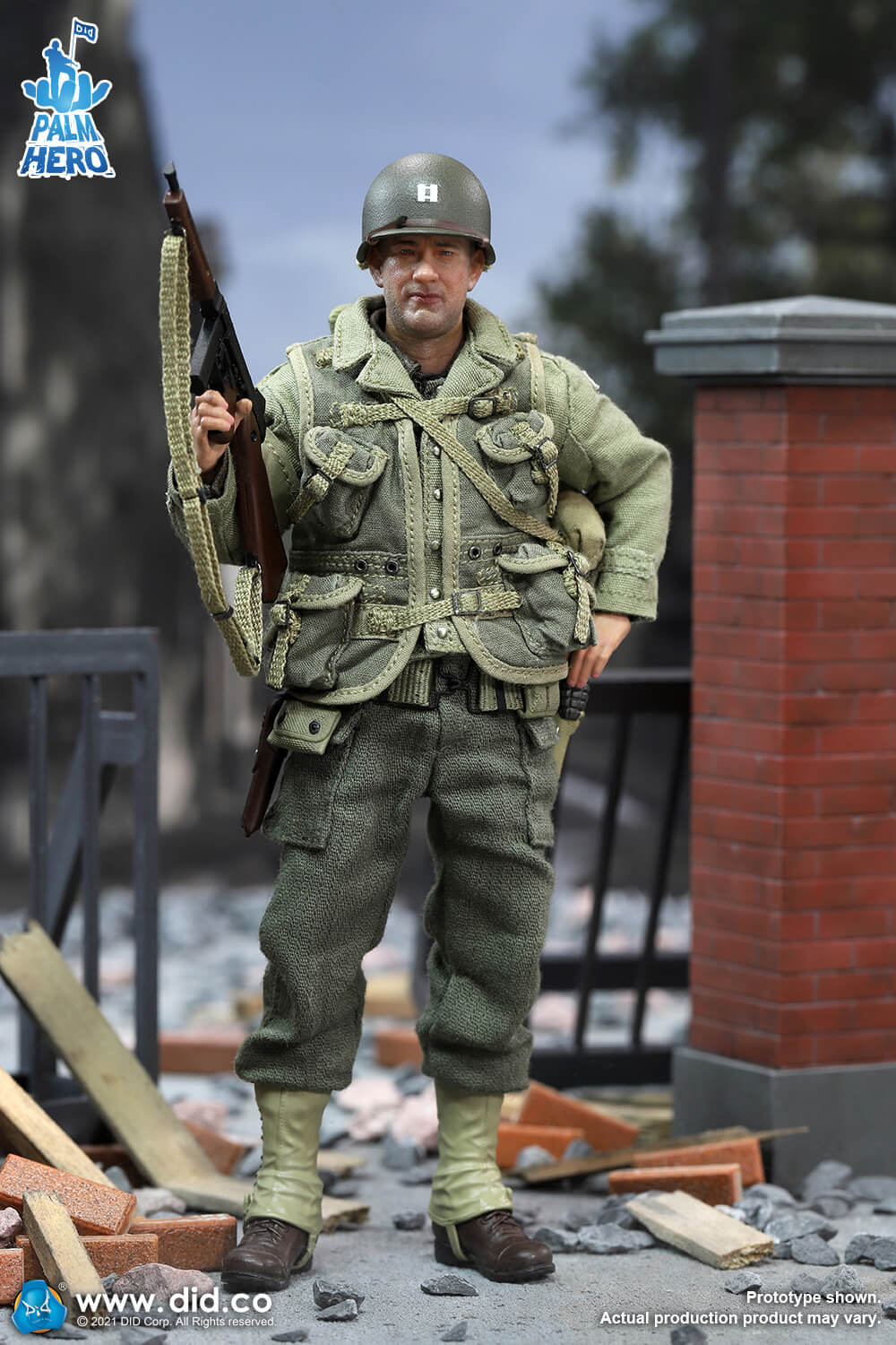 WWII US 2nd Ranger Battalion Series 1 - Captain Miller