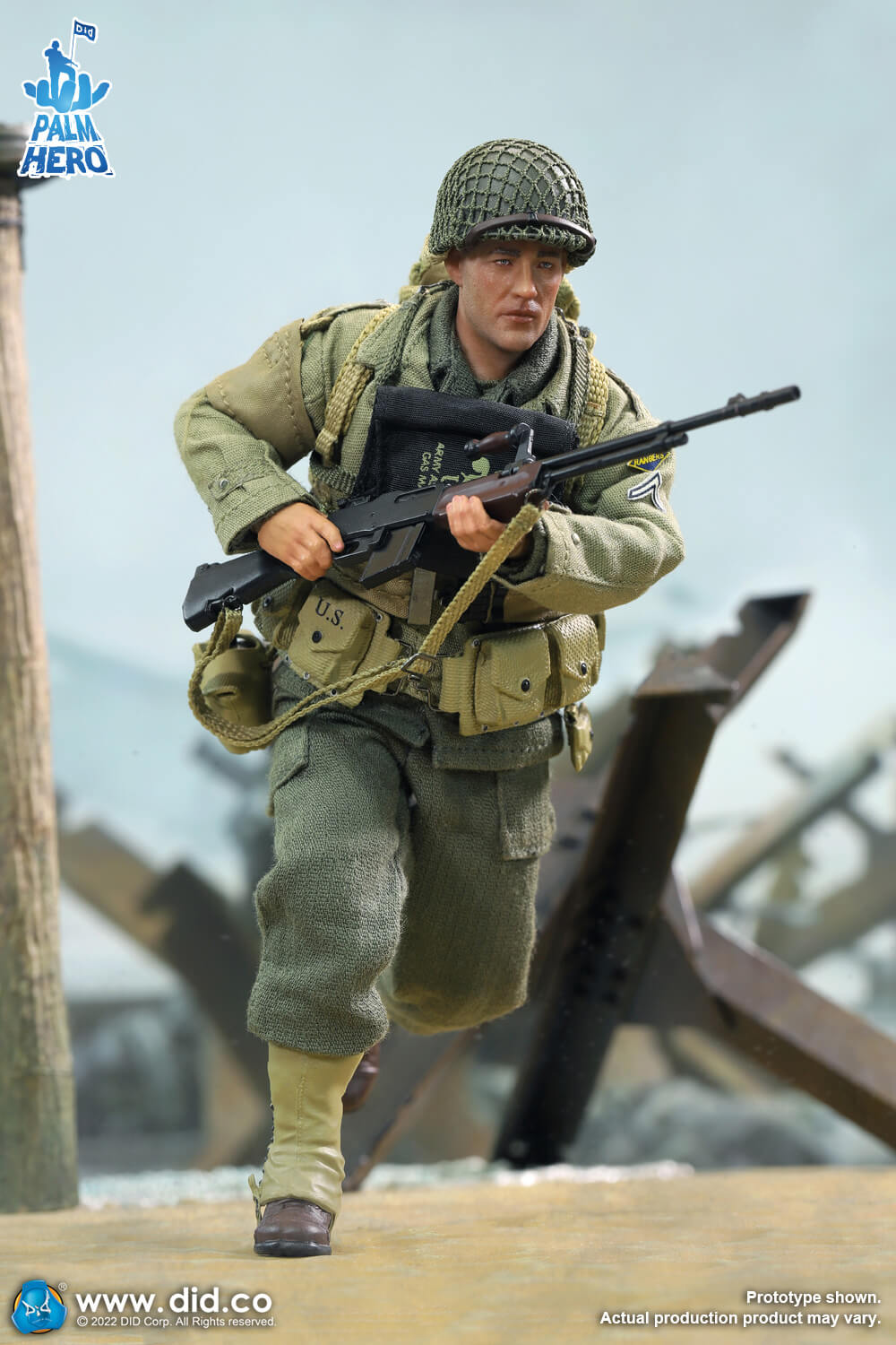 WWII US 2nd Ranger Battalion Series 4 - Private First Class Reiben