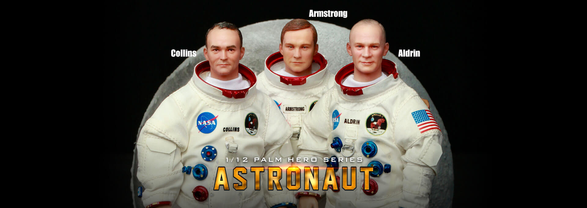 XS80033/34/35 1/12 Apollo 11 Astronauts- DID Corp.