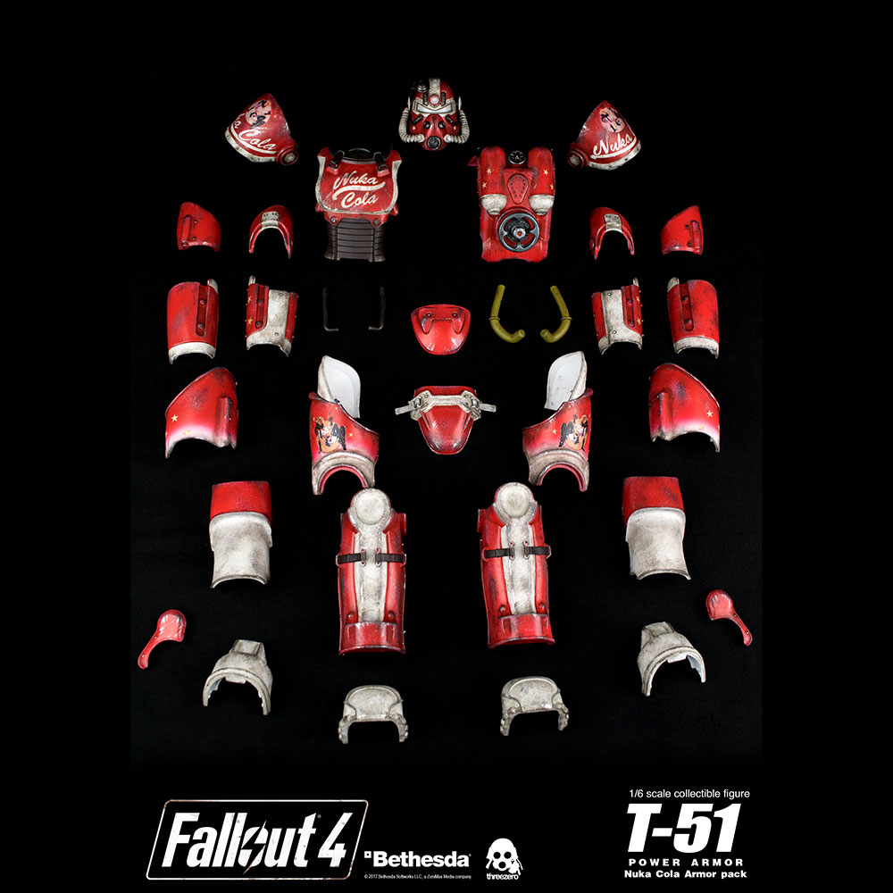 Fallout 4 T-51 Power Armor Nuka Cola Armor Pack