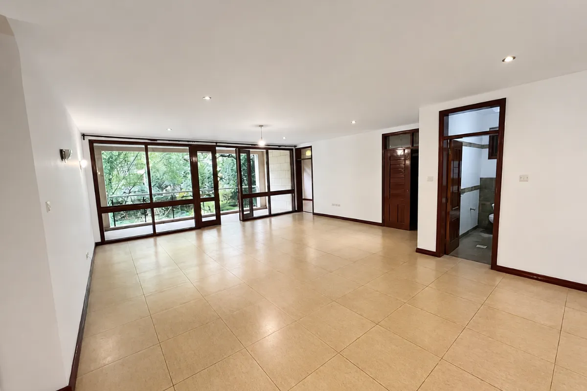 3-Bedroom Apartment with DSQ & Study for Rent in Nairobi @Ksh. 250k