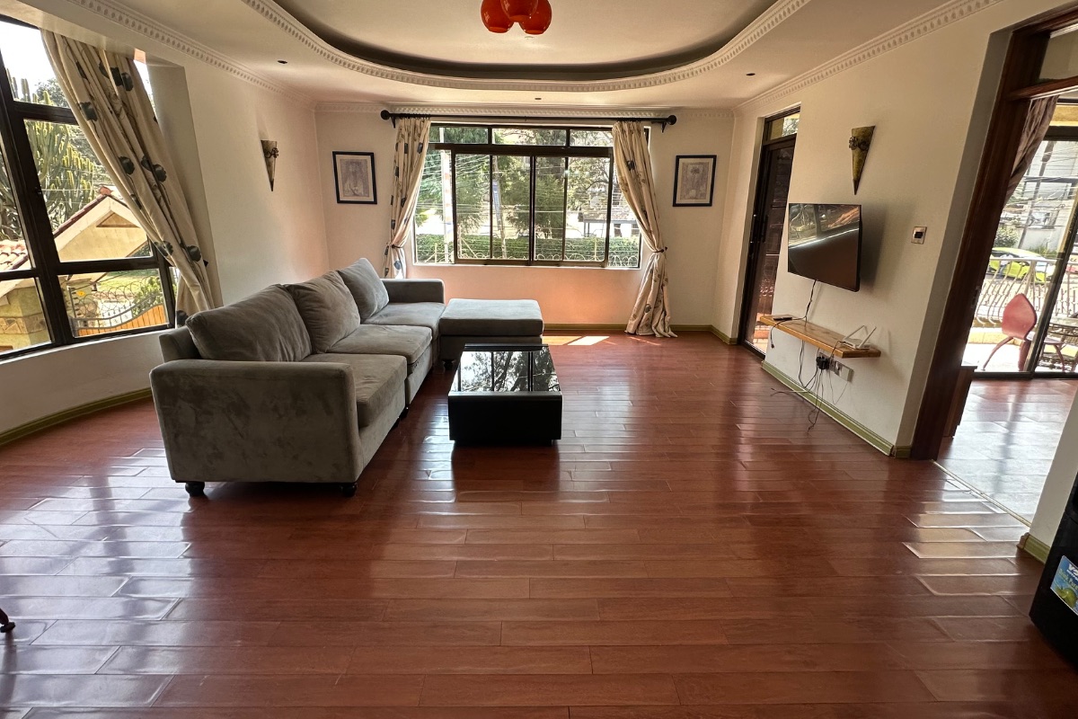 1-Bedroom Furnished Apartment in Westlands @130k