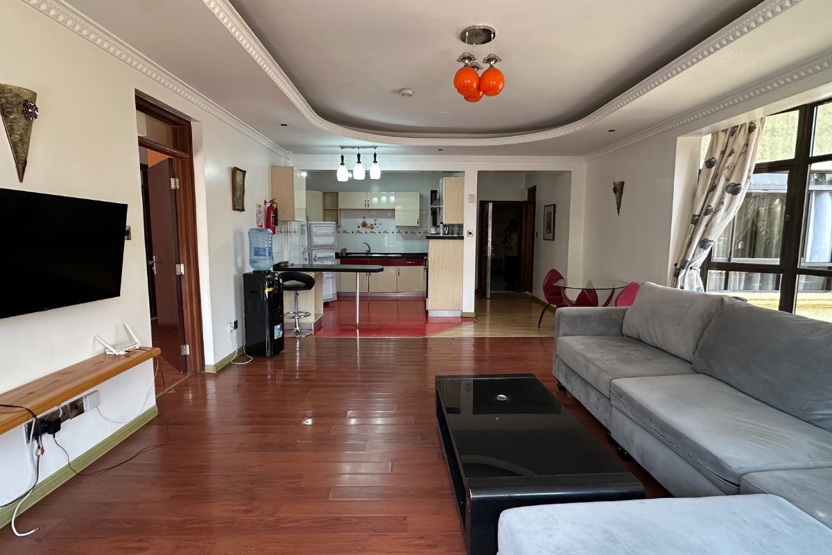 1-Bedroom Furnished Apartment in Westlands @130k