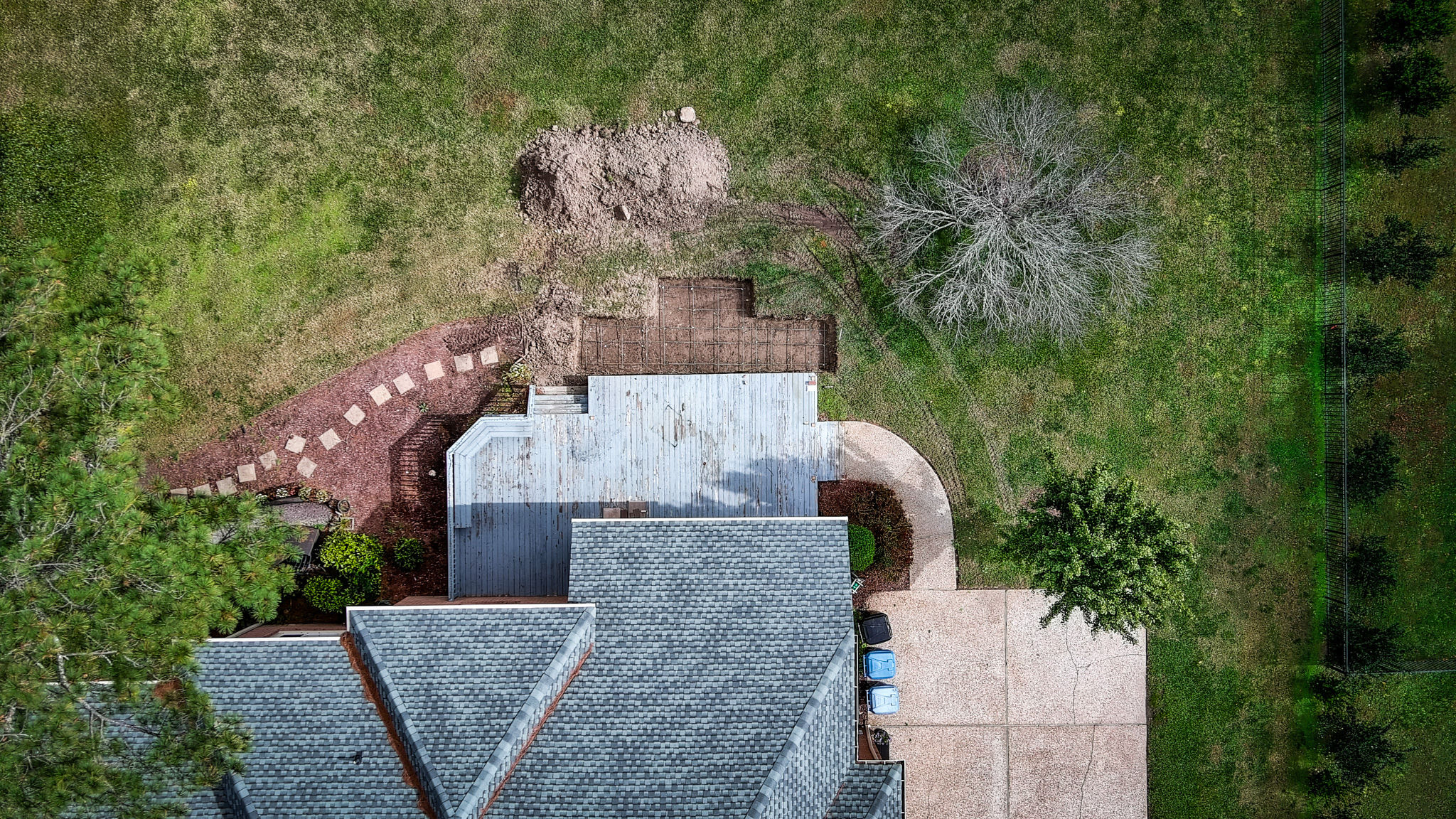 Outdoor Restorations fire feature installation