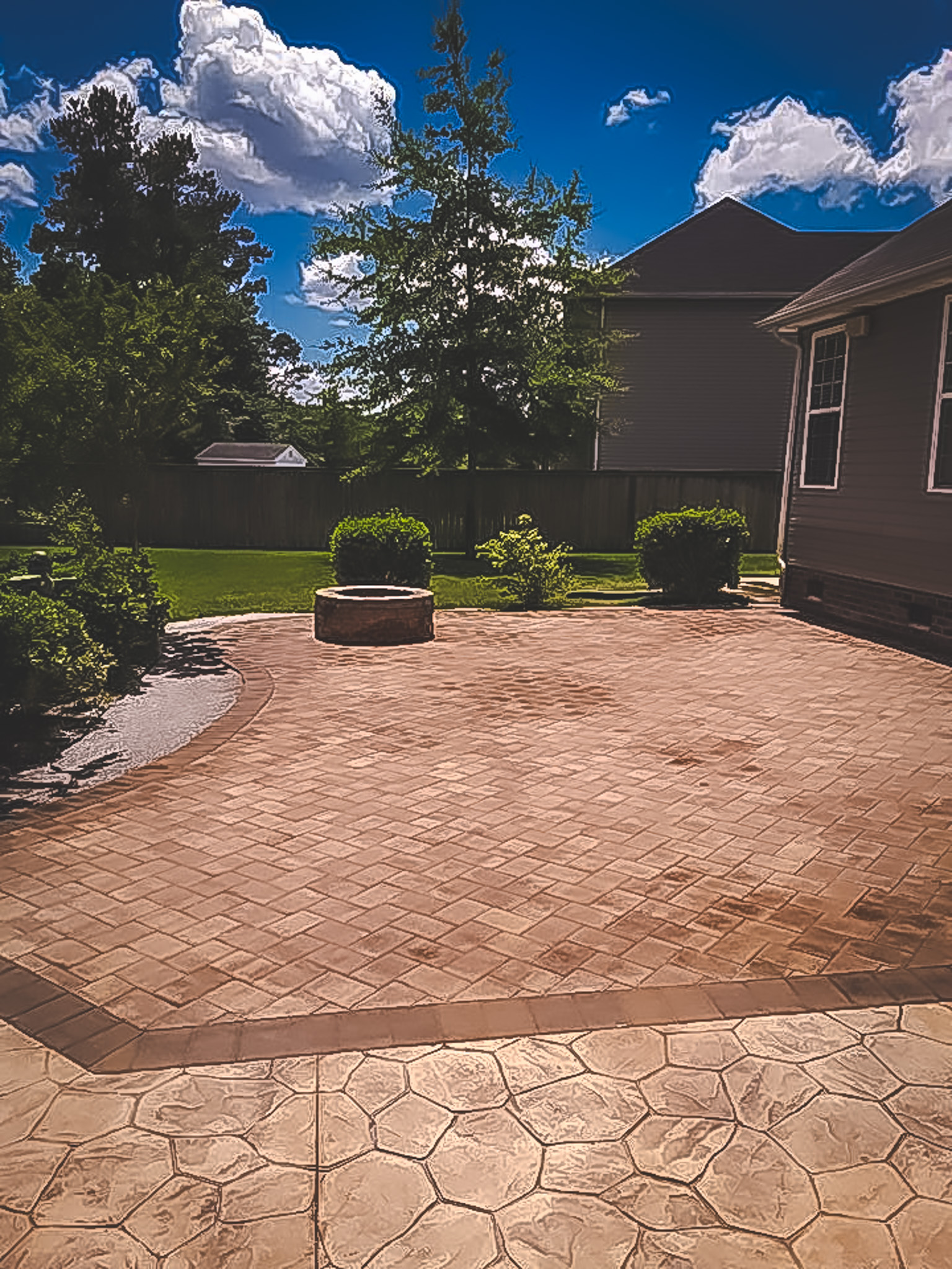 Outdoor Restorations hardscape project