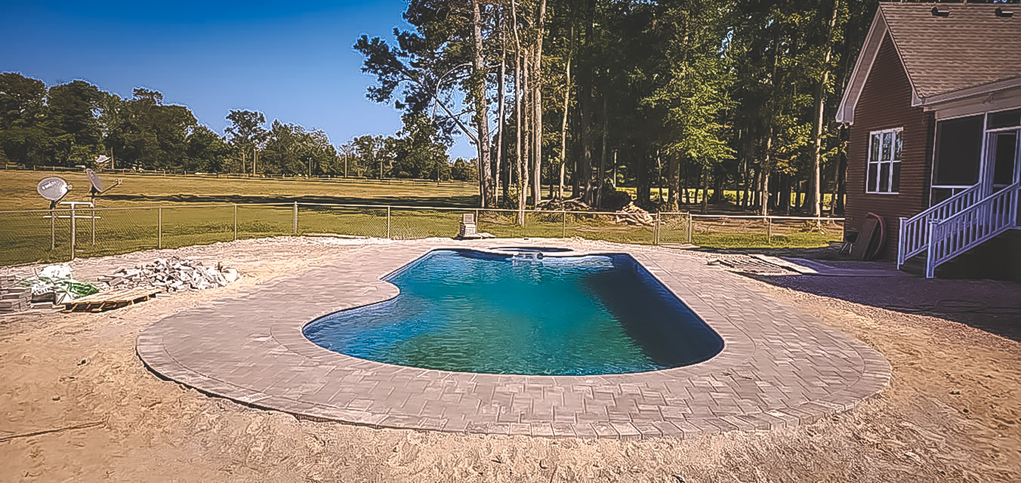 Outdoor Restorations hardscape project
