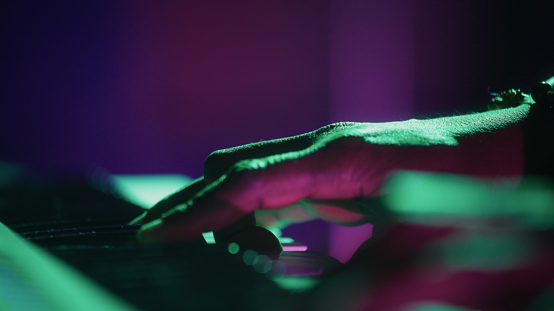 Music video set still