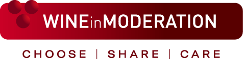 Wine in Moderation · Choose · Share · Care