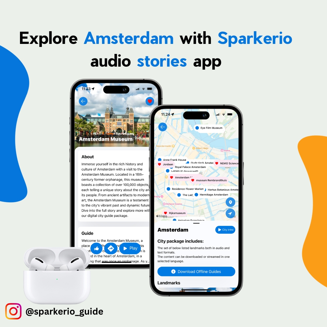 Explore Amsterdam with Sparkerio