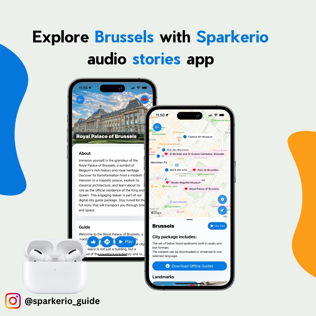 Explore Brussels with Sparkerio