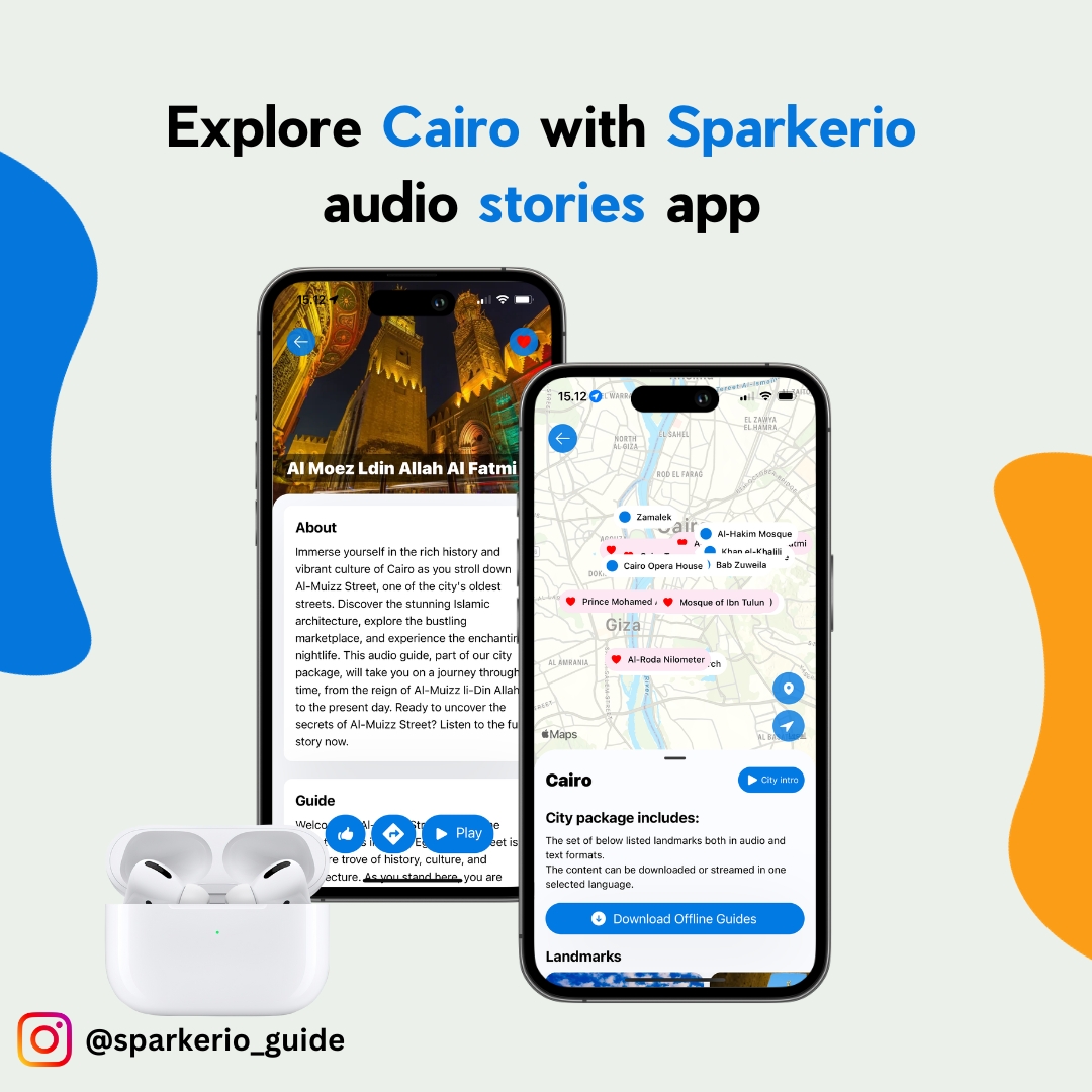 Explore Cairo with Sparkerio