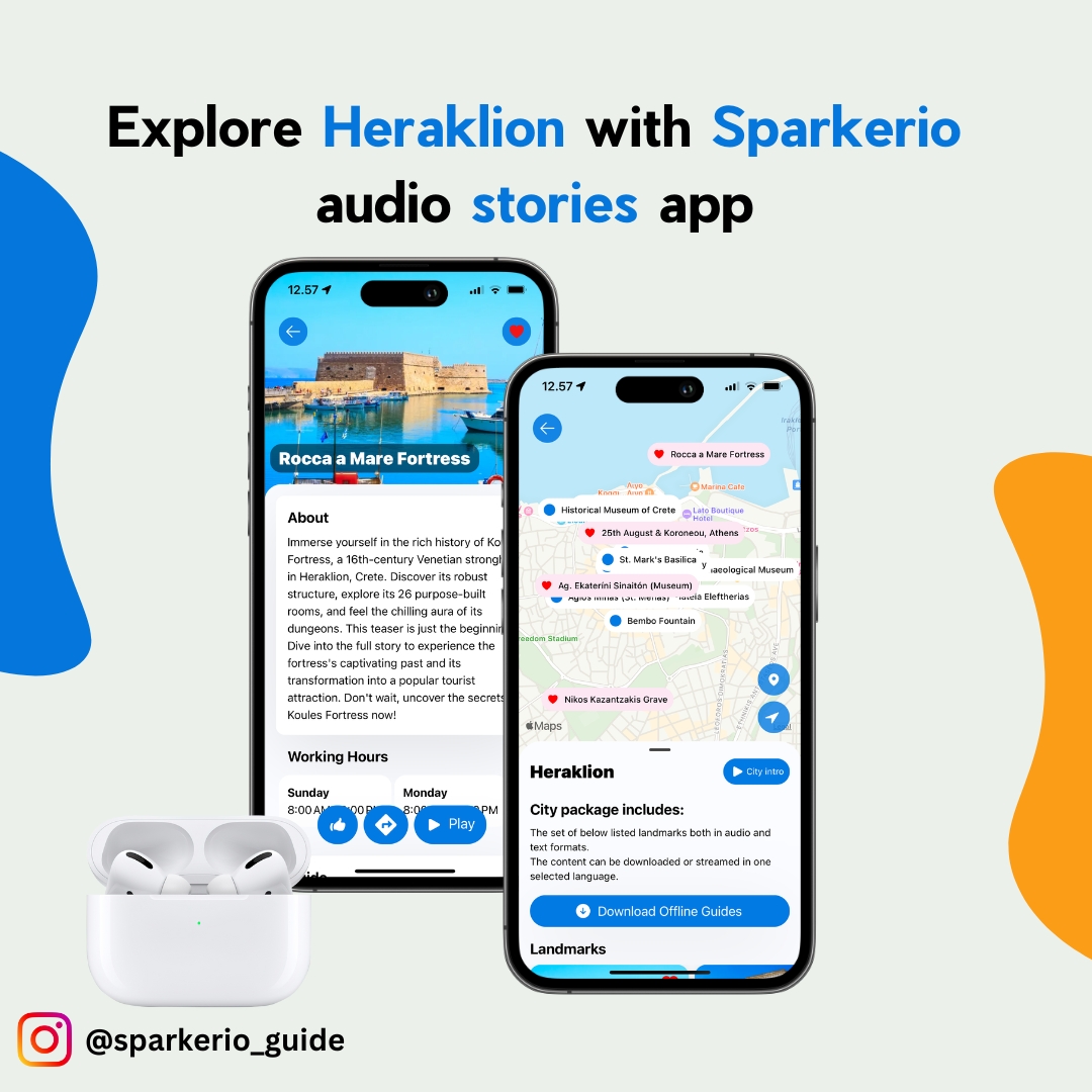 Explore Heraklion with Sparkerio