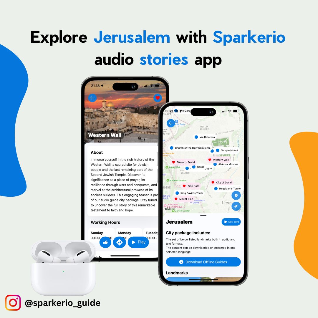Explore Jerusalem with Sparkerio