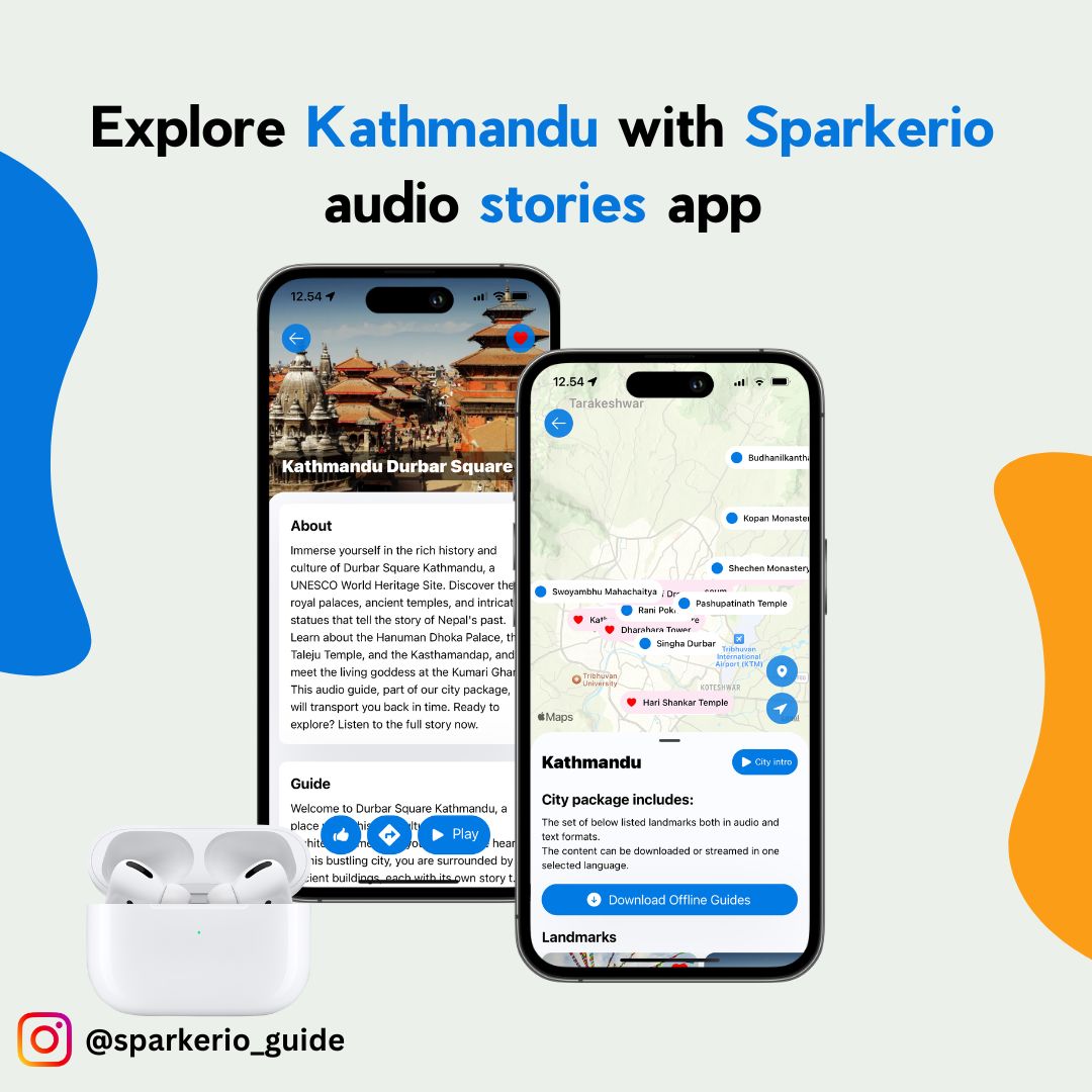 Explore Kathmandu with Sparkerio