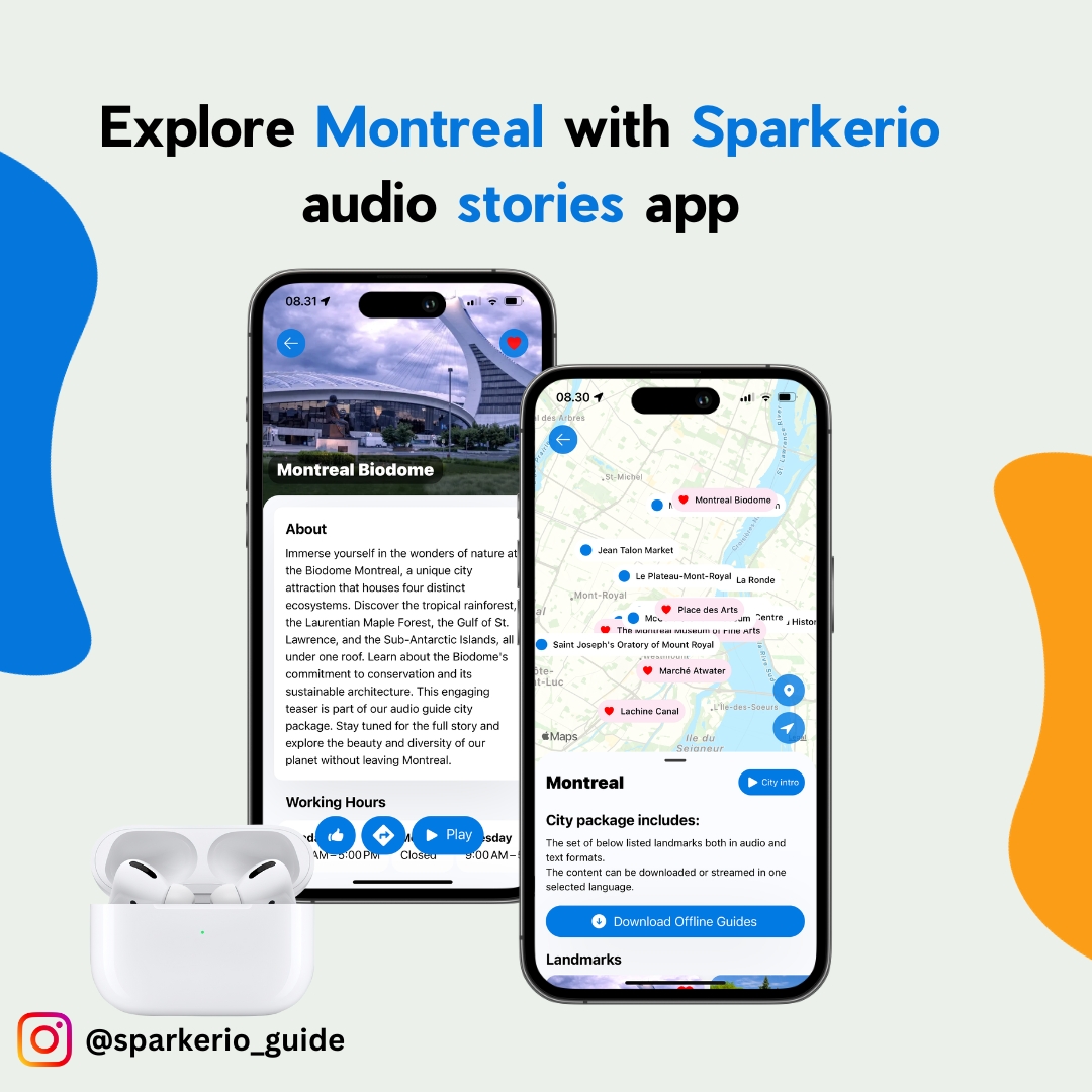Explore Montreal with Sparkerio