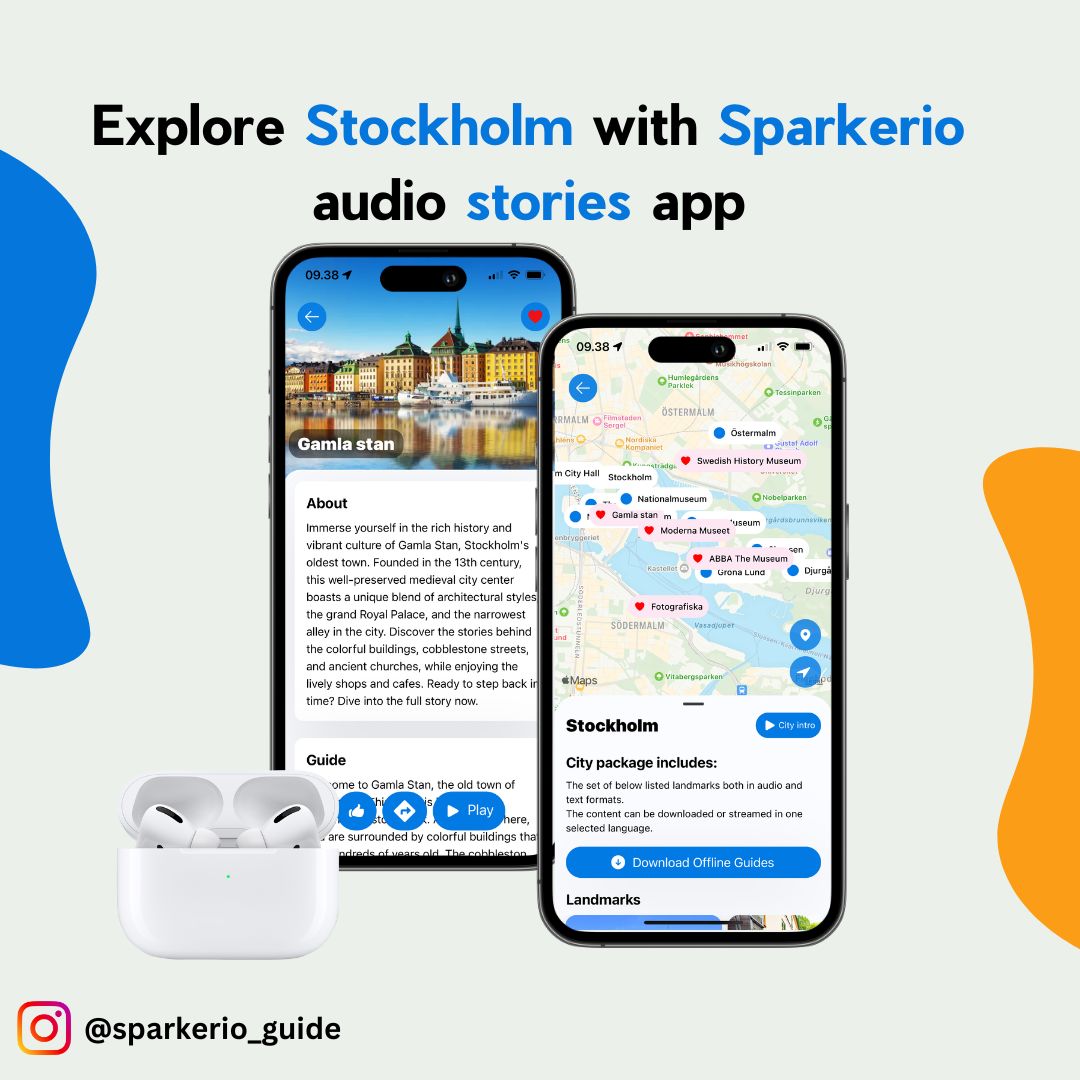 Explore Stockholm with Sparkerio