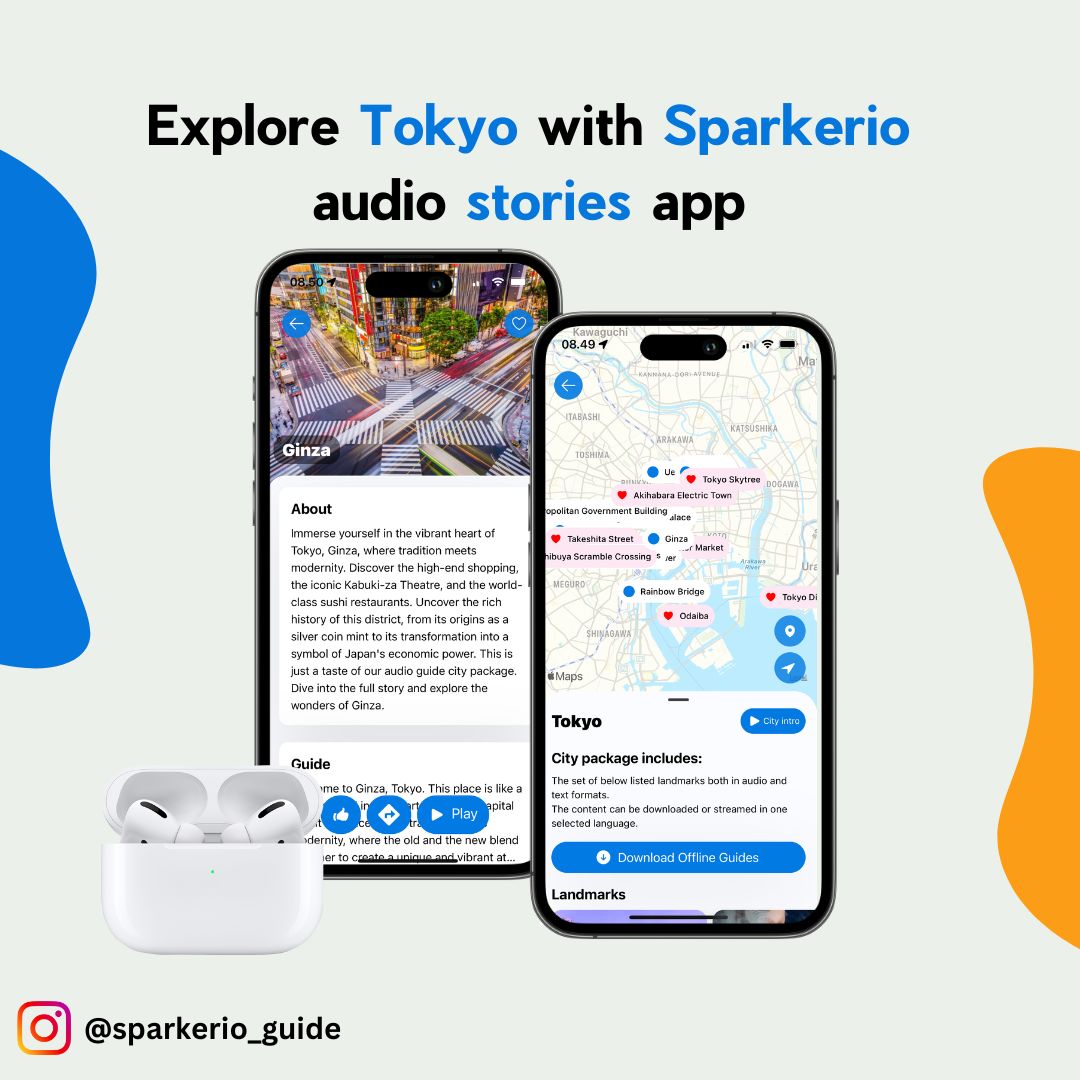 Explore Tokyo with Sparkerio