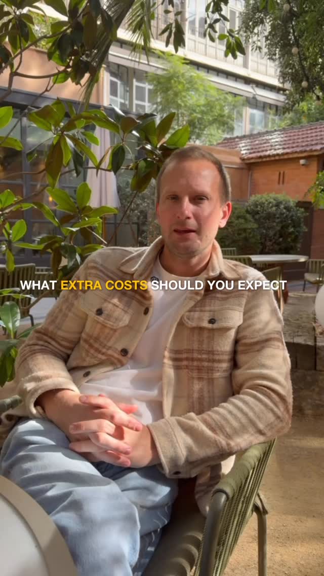 When purchasing property in Spain, you should always budget 