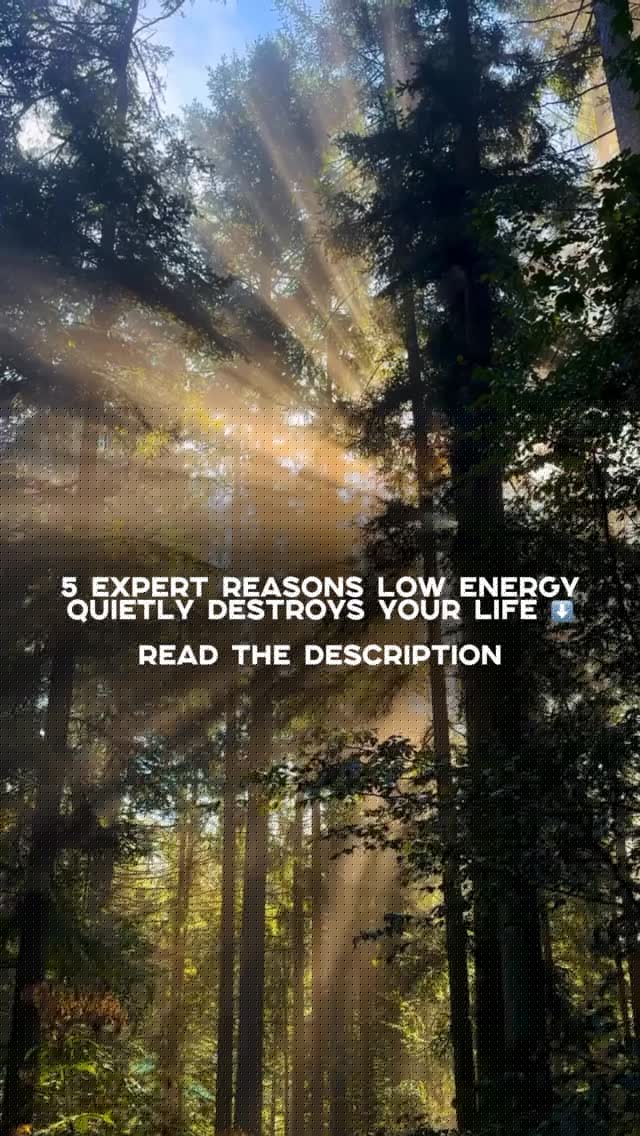 Low energy is not simply “feeling tired.”