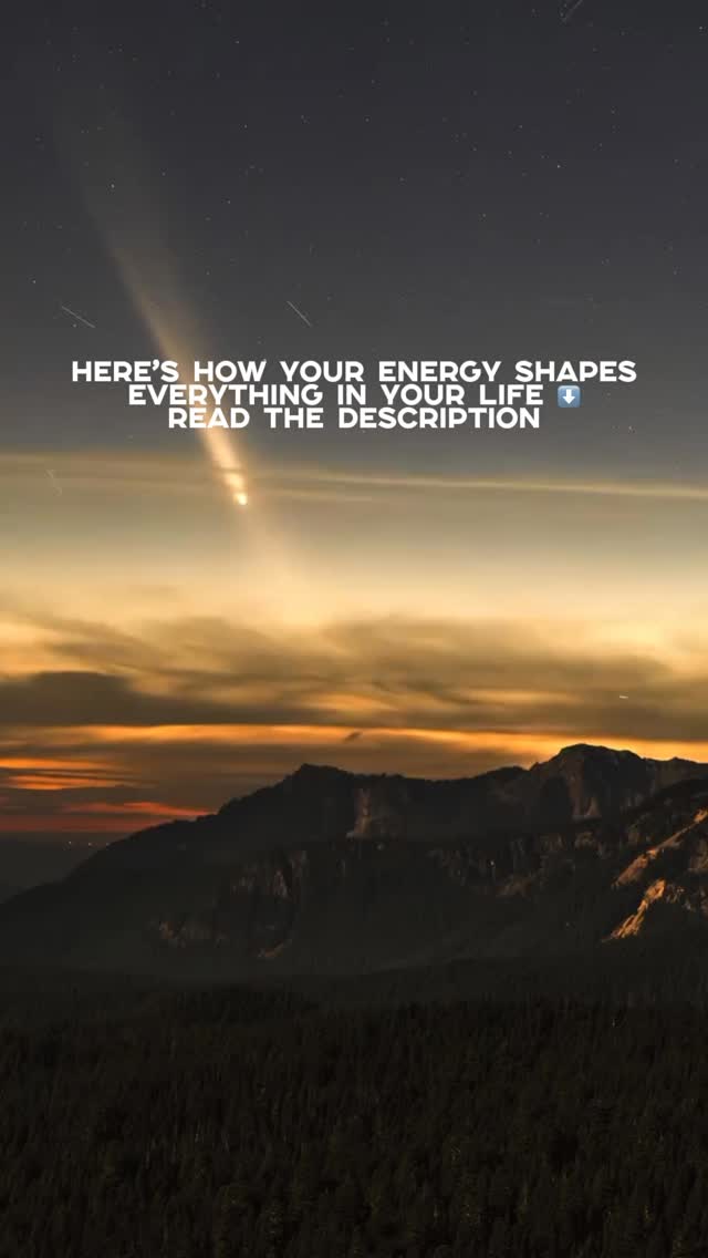 Your energy is not emotional fluff 1 it is the operating fre