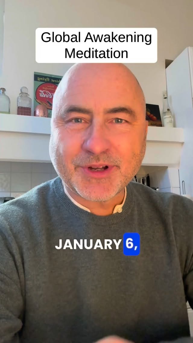 Please join in the global awakening meditation today at 12 p